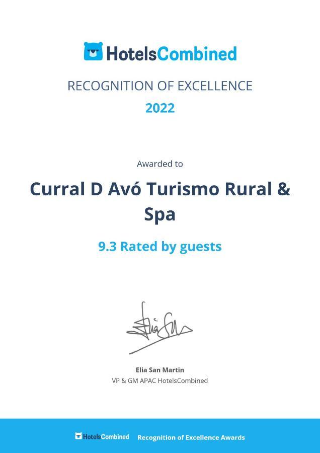 Curral D Avo Turismo Rural & Spa Cacarelhos Ngoại thất bức ảnh
